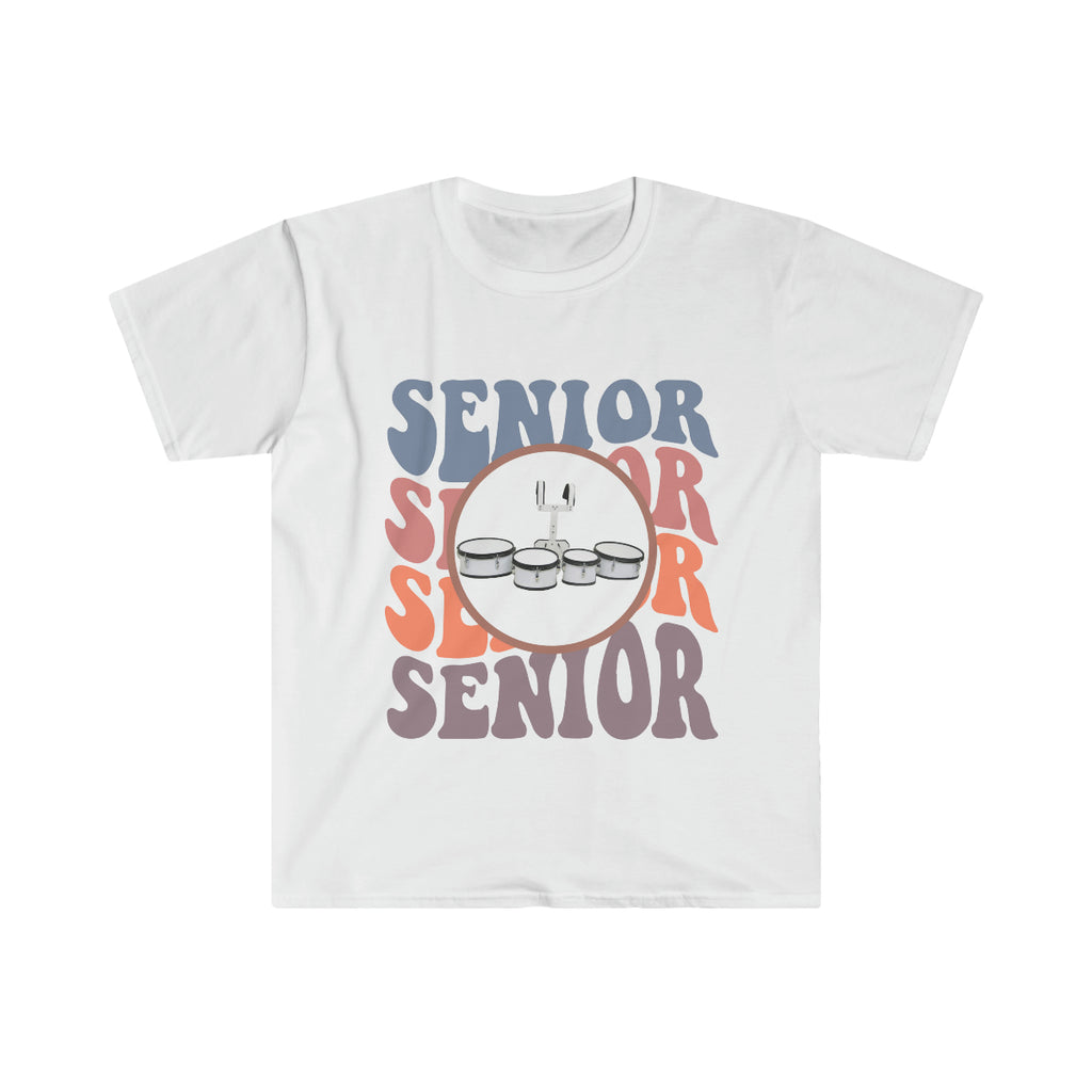 Senior Retro - Quads/Tenors - Unisex Softstyle T-Shirt