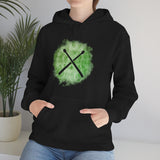 Vintage Green Cloud - Drumsticks - Hoodie