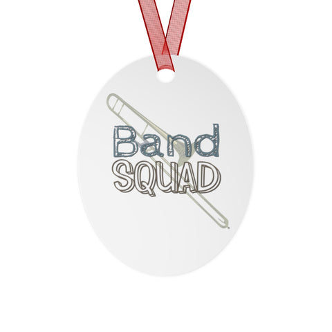Band Squad - Trombone - Metal Ornament