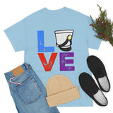 Marching Band - Love - Shako - Unisex Heavy Cotton Tee