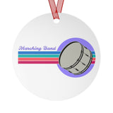 Marching Band - Retro - Bass Drum - Metal Ornament