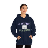 Plays Well With Others - Snare Drum - Hoodie