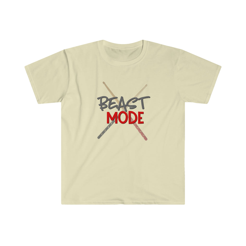 Beast Mode - Drumsticks - Unisex Softstyle T-Shirt