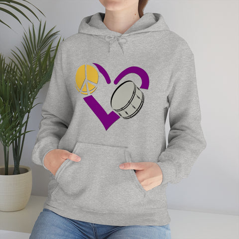 Peace, Love, Bass Drum - Hoodie