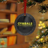 Cymbals - Only 2 - Metal Ornament