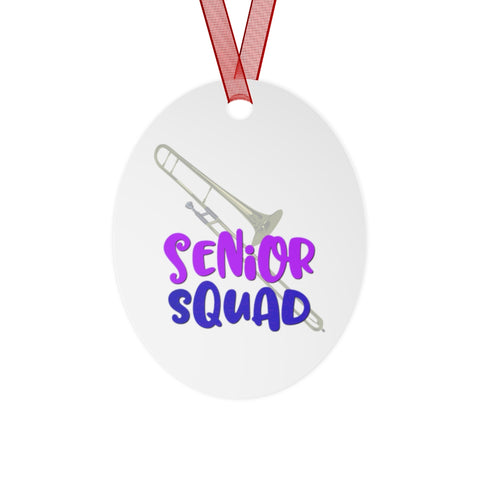 Senior Squad - Trombone - Metal Ornament