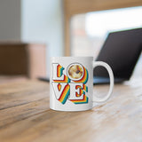 LOVE - Cymbals - 11oz White Mug