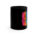 Vintage Rainbow Cloud - Cymbals - 11oz Black Mug