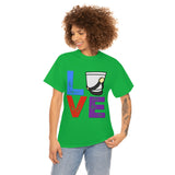 Marching Band - Love - Shako - Unisex Heavy Cotton Tee