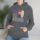 Plays Well With Others - Bass Drum - Hoodie