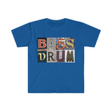 Bass Drum - Artsy Alphabet - Unisex Softstyle T-Shirt