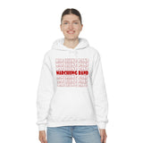 Marching Band - Retro - Red - Hoodie