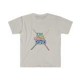 I'm With The Band - Drumsticks - Unisex Softstyle T-Shirt