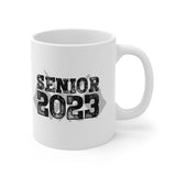 Senior 2023 - Black Lettering - Color Guard 3 - 11oz White Mug