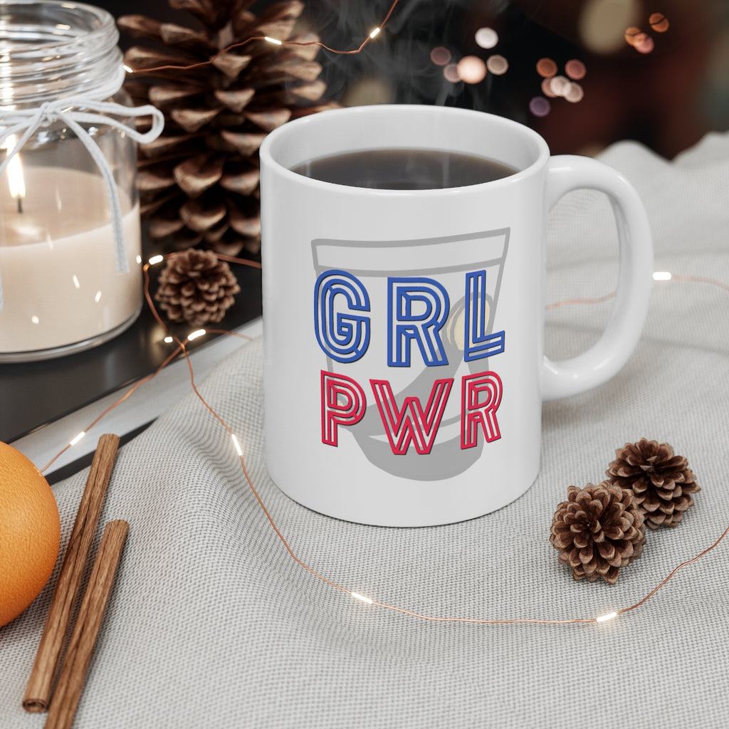 GRL PWR - Shako - 11oz White Mug