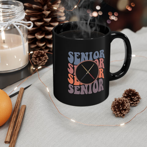 Senior Retro - Drumsticks - 11oz Black Mug