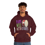 Plays Well With Others - Bass Drum - Hoodie