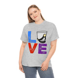 Marching Band - Love - Shako - Unisex Heavy Cotton Tee