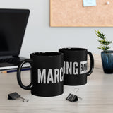 Marching Band - Silver - 11oz Black Mug