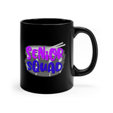 Senior Squad - Snare Drum - 11oz Black Mug