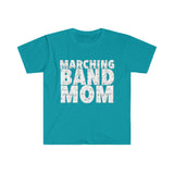 Marching Band Mom - Music Notes - Unisex Softstyle T-Shirt