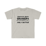 Marching Band Grandpa - Life - Unisex Softstyle T-Shirt