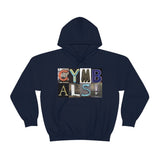 Cymbals - Artsy Alphabet - Hoodie