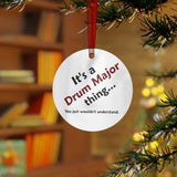 Drum Major Thing 2 - Metal Ornament