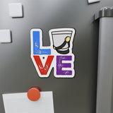 Marching Band - Love - Shako - Kiss-Cut Magnets