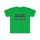 Marching Band Grandpa - Life - Unisex Softstyle T-Shirt