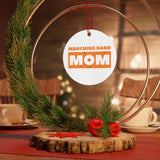 Marching Band Mom - Orange - Metal Ornament