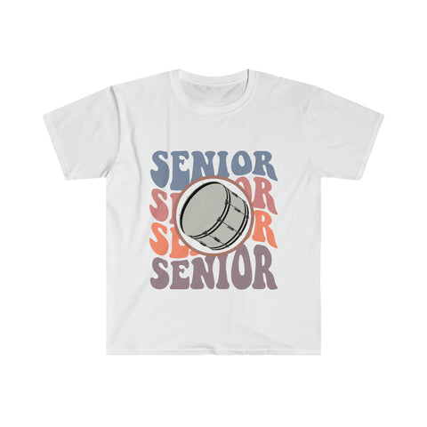 Senior Retro - Bass Drum - Unisex Softstyle T-Shirt