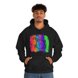 Vintage Rainbow Cloud - Bass Drum - Hoodie