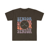 Senior Retro - Bass Clarinet - Unisex Softstyle T-Shirt