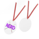 Band Nerd - Drum Sticks - Metal Ornament