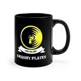 Smashy Plates - Drumline - 11oz Black Mug