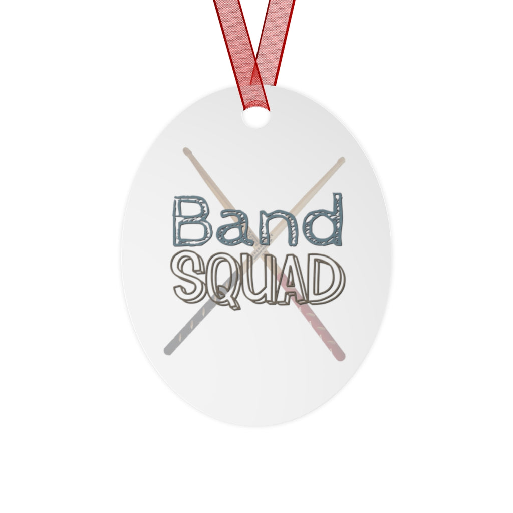 Band Squad - Drumsticks - Metal Ornament