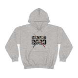 Senior 2023 - Black Lettering - Drumsticks - Hoodie