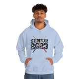 Senior 2023 - Black Lettering - Drumsticks - Hoodie