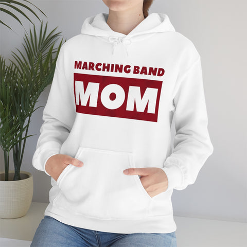 Marching Band Mom - Dark Red - Hoodie