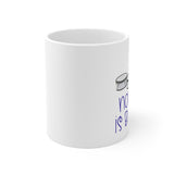 Normal Is Boring - Quads/Tenors - 11oz White Mug