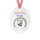 Marching Band - Pride - Rainbow - Metal Ornament