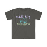 Plays Well With Others - Cymbals - Unisex Softstyle T-Shirt