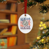 Senior Retro - Bass Drum - Metal Ornament