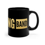 Marching Band - Gold - 11oz Black Mug