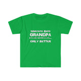 Marching Band Grandpa - Life - Unisex Softstyle T-Shirt