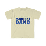 Marching Band - Blue - Unisex Softstyle T-Shirt