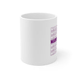 Marching Band - Retro - Purple - 11oz White Mug