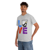 Marching Band - Love - Shako - Unisex Heavy Cotton Tee