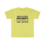 Marching Band Grandpa - Life - Unisex Softstyle T-Shirt